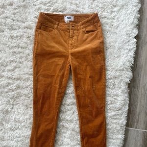 Paige hoxton high-rise skinny corduroy pants